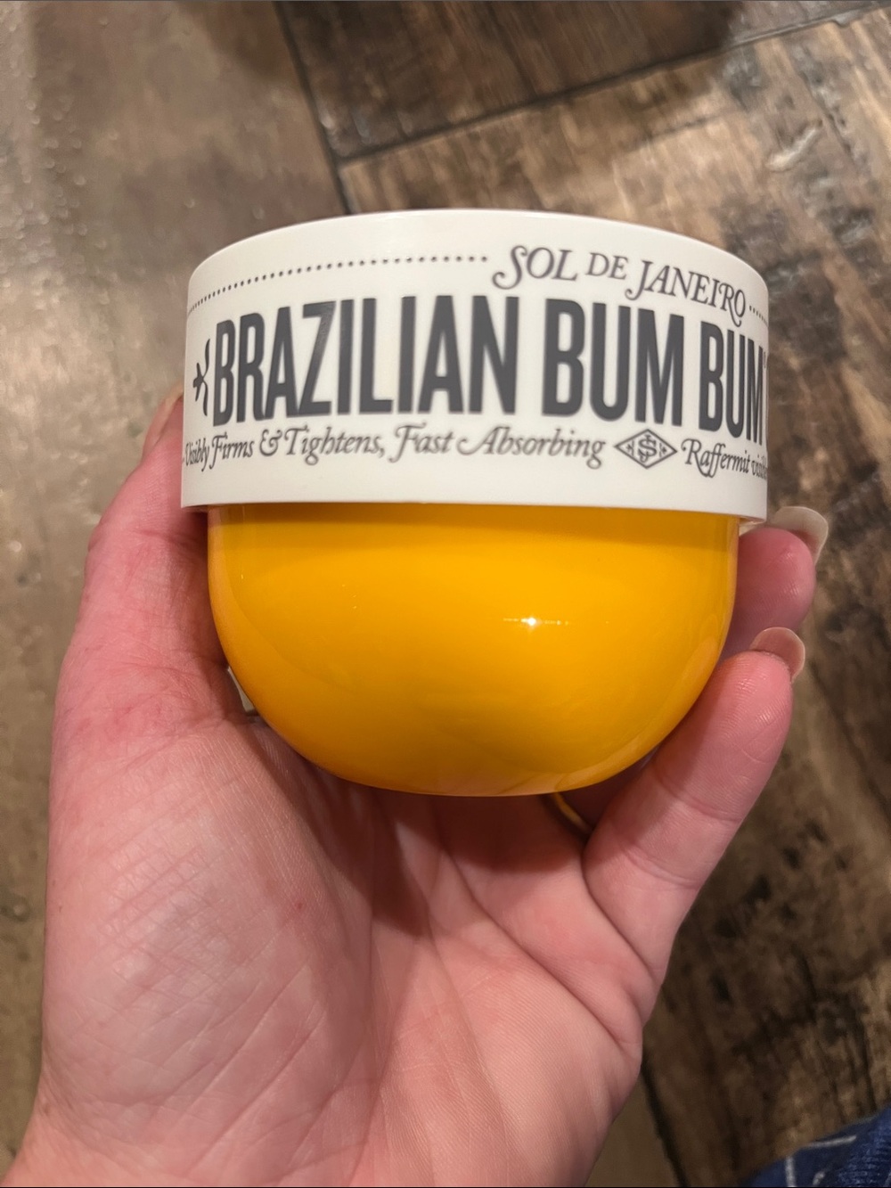 Sol de Janeiro Brazilian Bum Bum Cream - Bright Yellow Jar